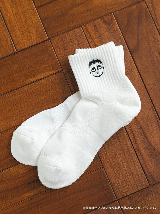 【受注生産品・12月下旬お届け】武田砂鉄 ラジオマガジン 刺繍ソックス 3足セット