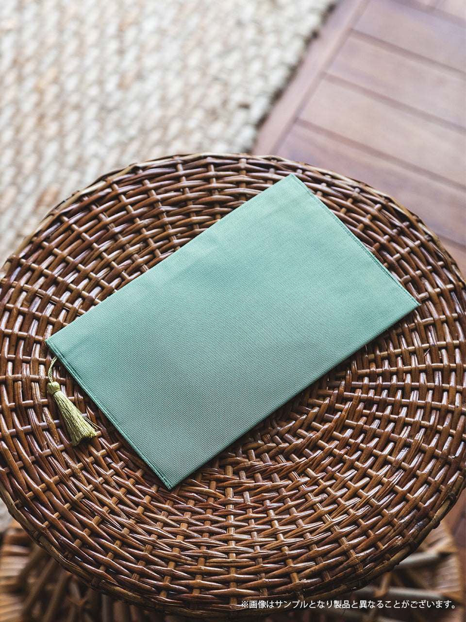 【受注生産品・12月下旬お届け】春風亭一蔵 ラジオマガジンフライデー！ - 西陣織フラットポーチ